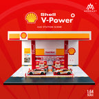Shell gas station model 1:64 scale MOREART