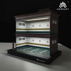 Double-Layer Parking Lot Scene Model
