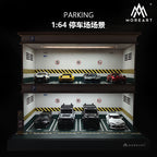 MOREART 2-Layer Parking Lot Diorama