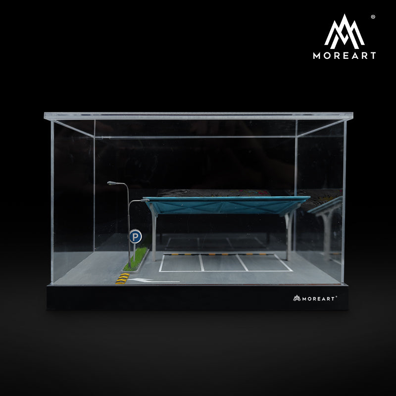 1:64 scale parking lot