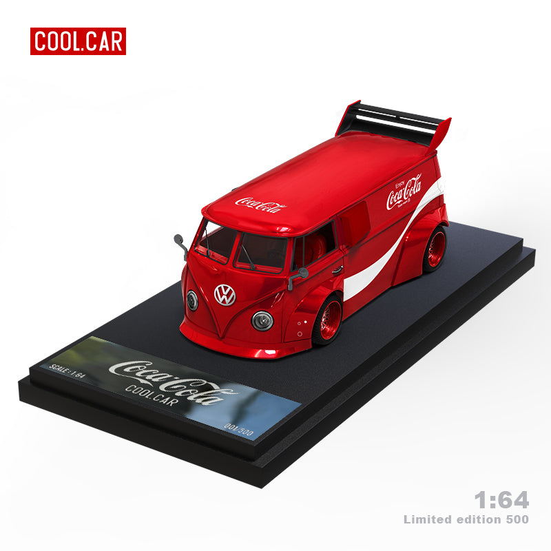 Volkswagen T1 Coca-Cola model car, 1:64 scale