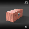 Pink Pig Edition container diorama model, 1:64 scale.