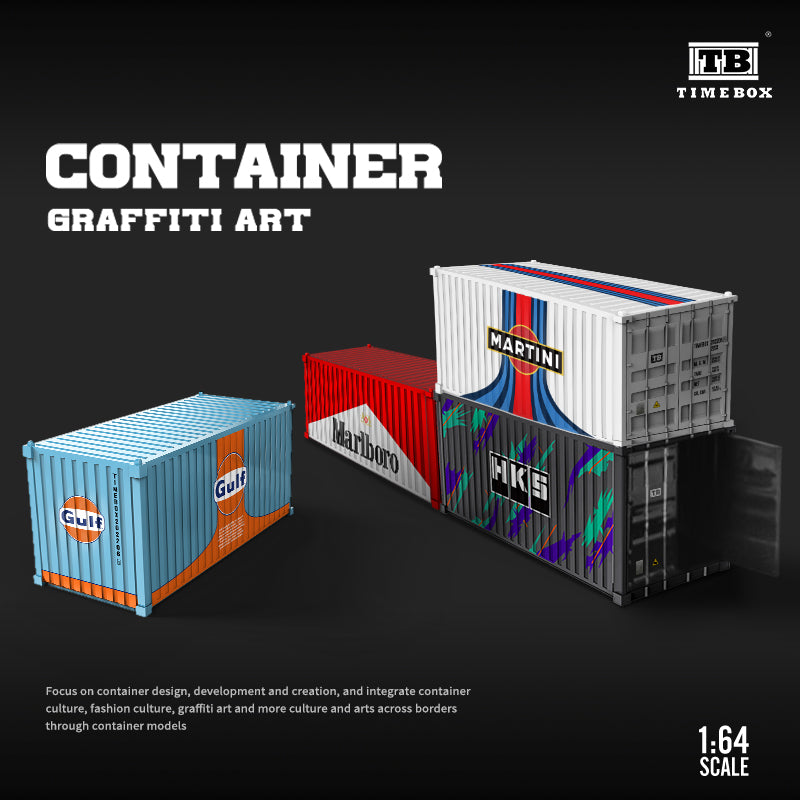 Front view of the Martini Edition container