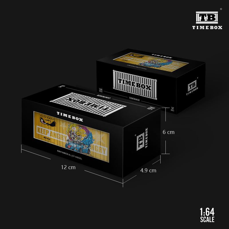 20ft White Container Time Box