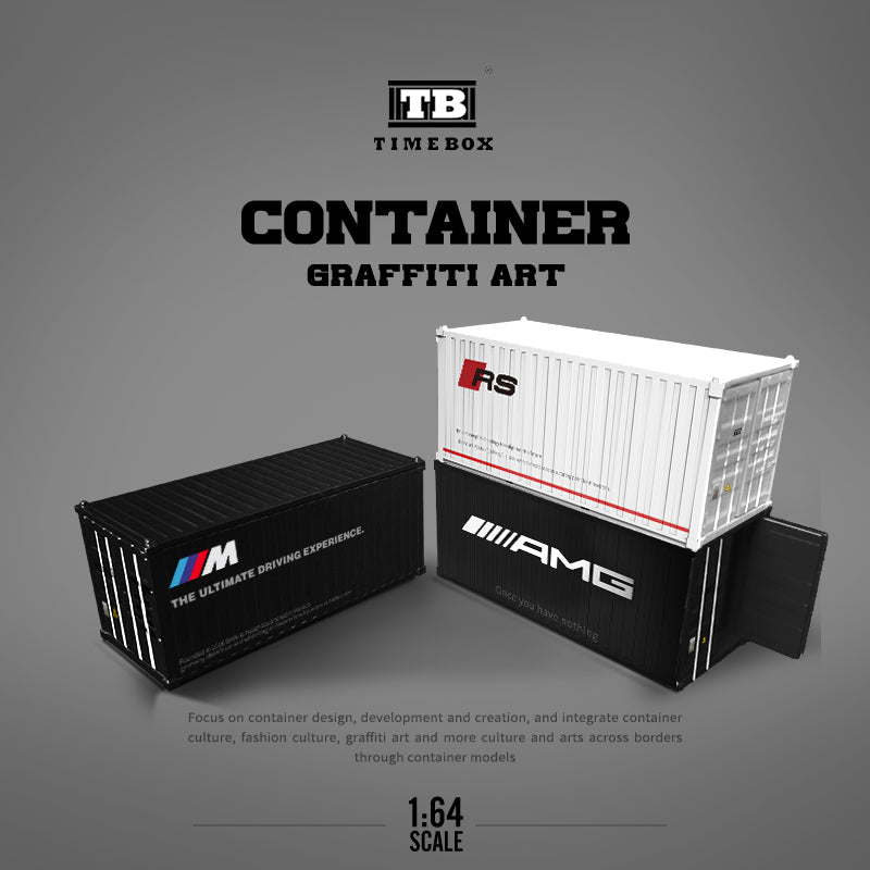 Audi logo on the container