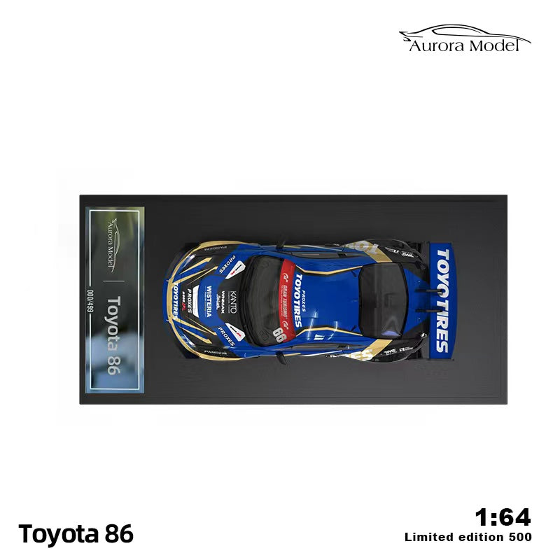 Toyota 86 Toyotires 1:64 Scale Car