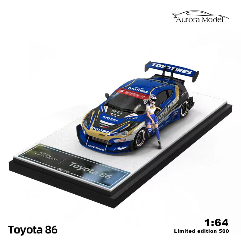 Front view of the Toyota 86 Toyotires