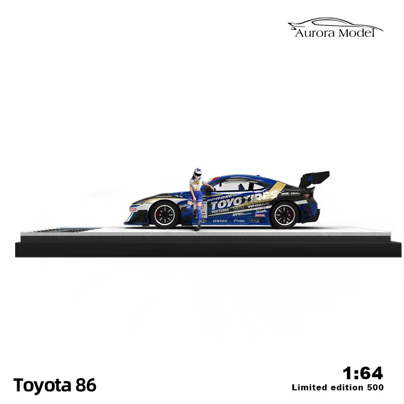 Rear view of the Toyota 86 Toyotires