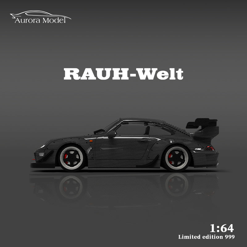 Front view of the AURORA MODEL RWB993 Full Carbon 1:64 scale