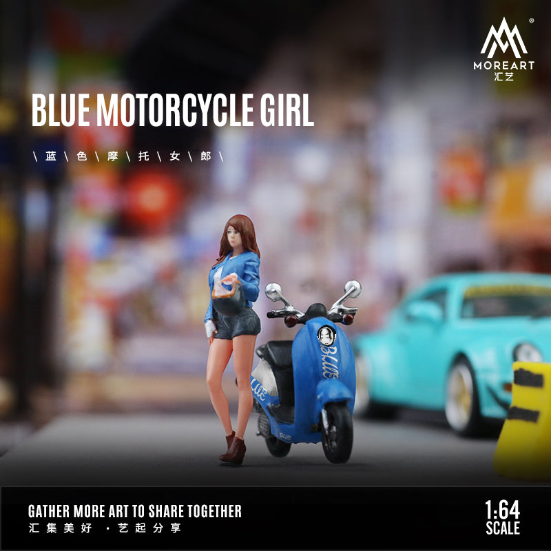 Mô hình diorama Motorcycle Girl