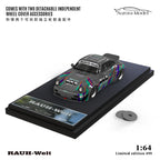 1:64 scale HKS Porsche 964 model