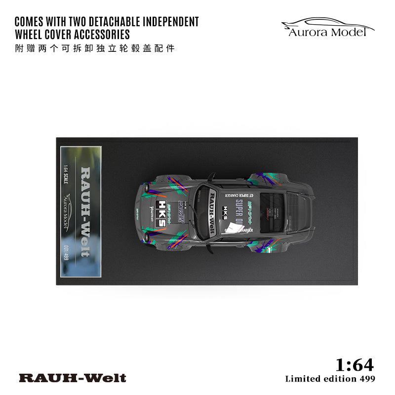 Characteristic low-tail design of the Porsche 964