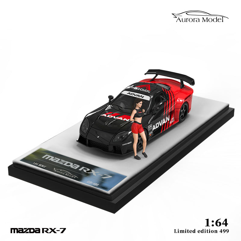 Mazda RX-7 Veilside Advan Doll Edition Model