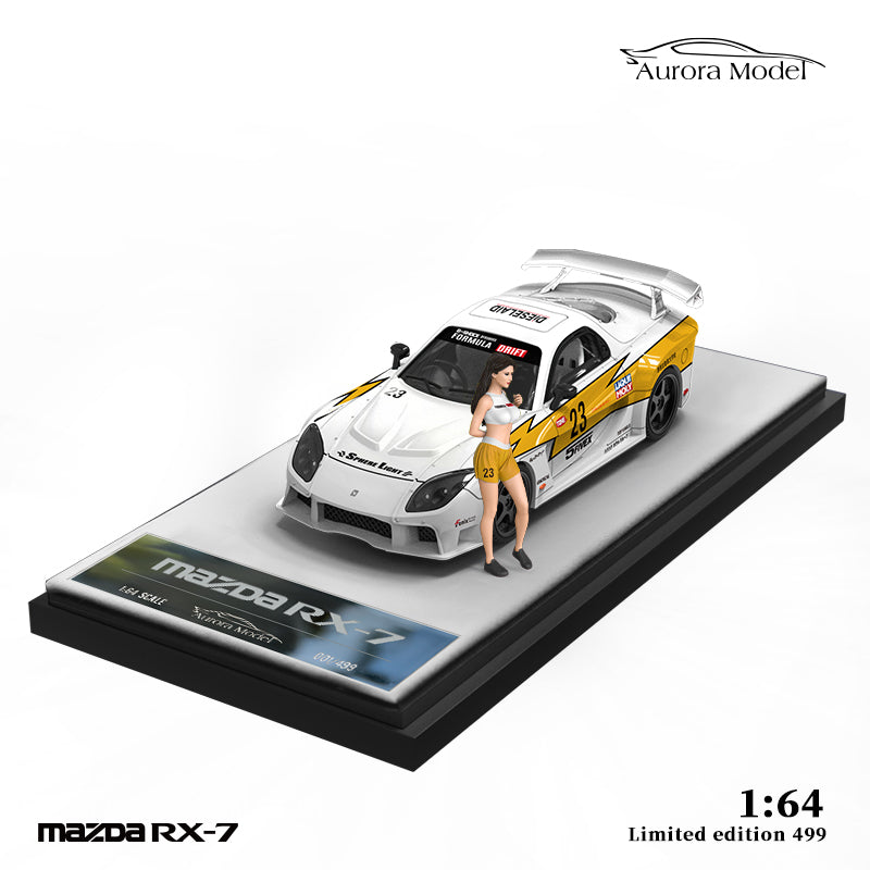 Mazda RX-7 Veilside Lightning Doll Edition Model Car