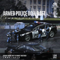 MOREART Armed Police Figure-Model B 1:64 Scale Diorama