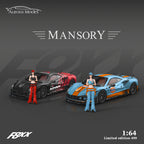 F8 Tributo Gulf Oil-Doll Version model car with striking colors