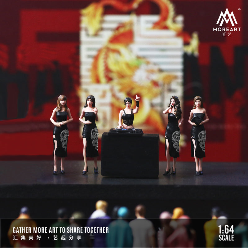 MOREART Platform One Booth Doll Set Diorama