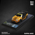 Front view of the Supra A80Z Gold Decal (1:64 scale)