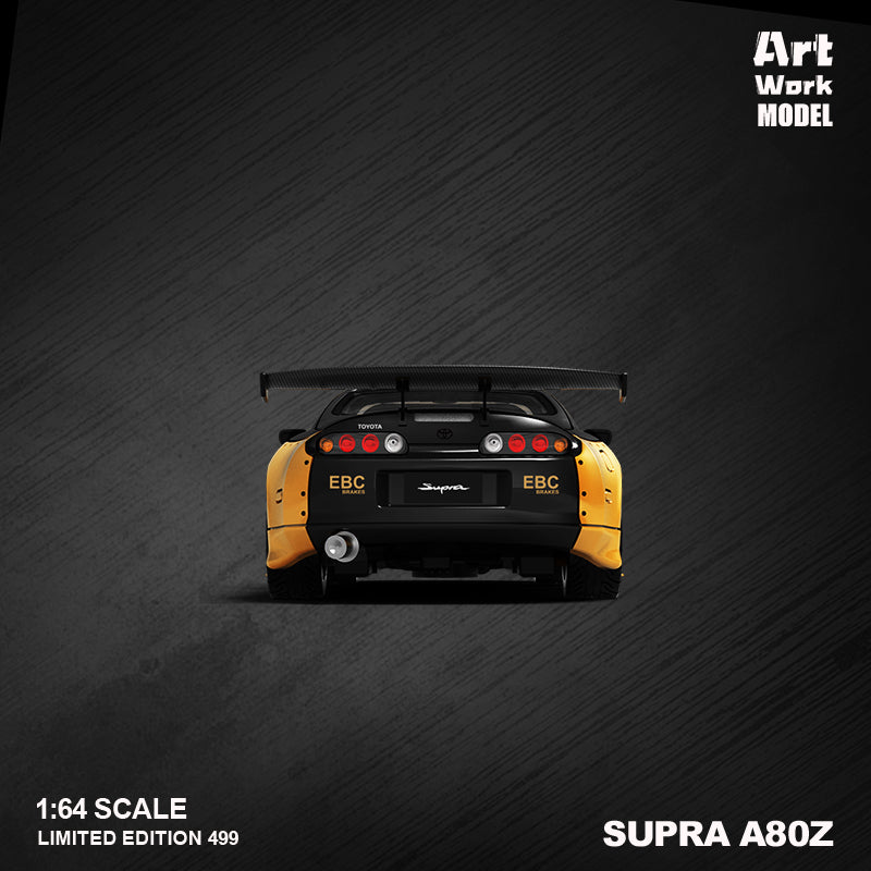 Body of the Supra A80Z Gold Decal