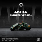 Akira Fighter Figure Set diorama model, front view
