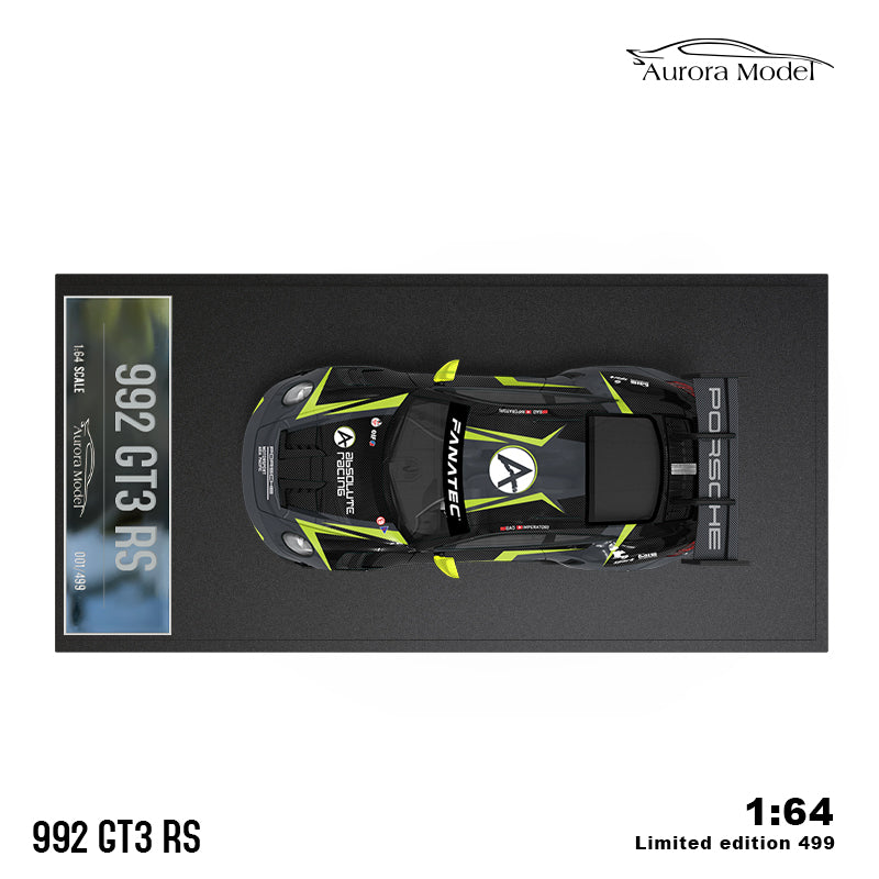 Porsche 992 GT3 RS 1:64 scale model