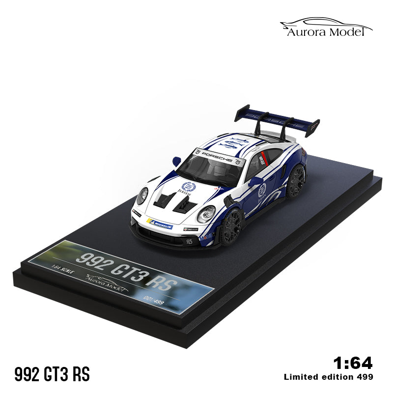 Jebsen Porsche 992 GT3 RS model car