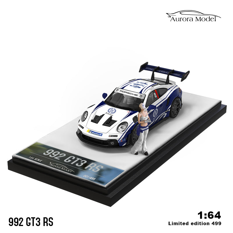 Jebsen Porsche 992 GT3 RS model car