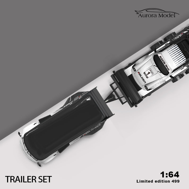 Overall Set of Volkswagen Bus T1 and Porsche 964 Models