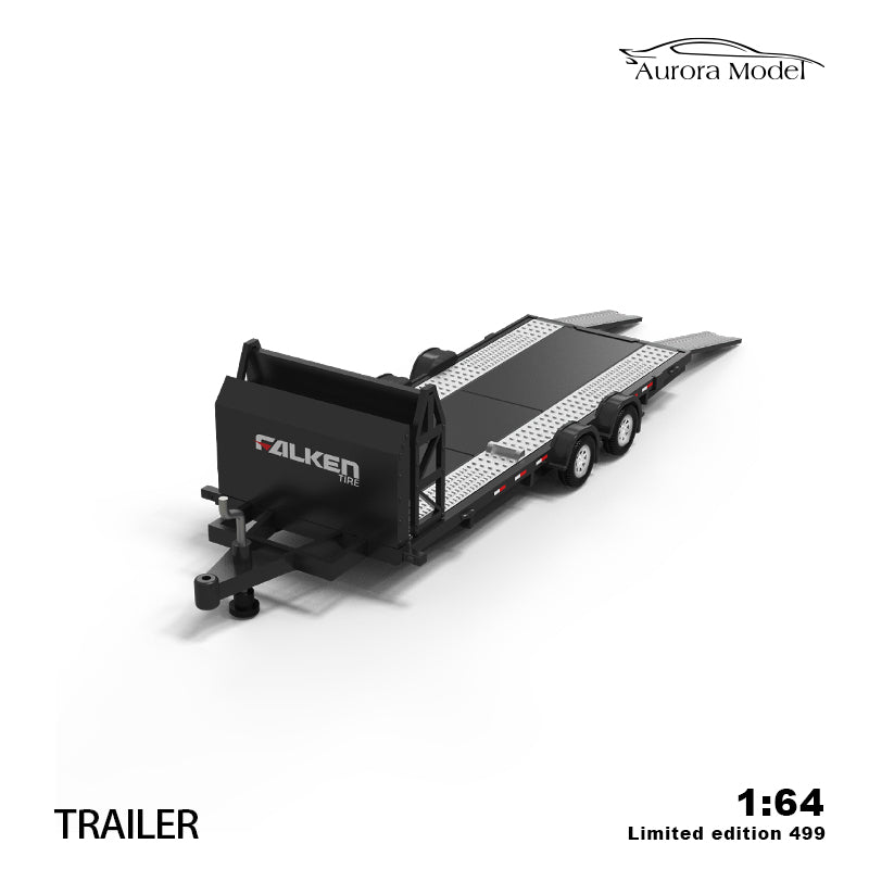 Details of the Trailer and Porsche 964