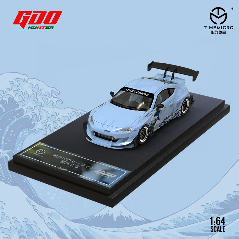 GDO Toyota 86 Kanagawa Livery model car, 1:64 scale