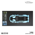 Porsche 992 GT3 RS Masson Blue Bicycle