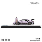 Porsche 992 GT3 RS Ice Plum Pink Figure AM644622