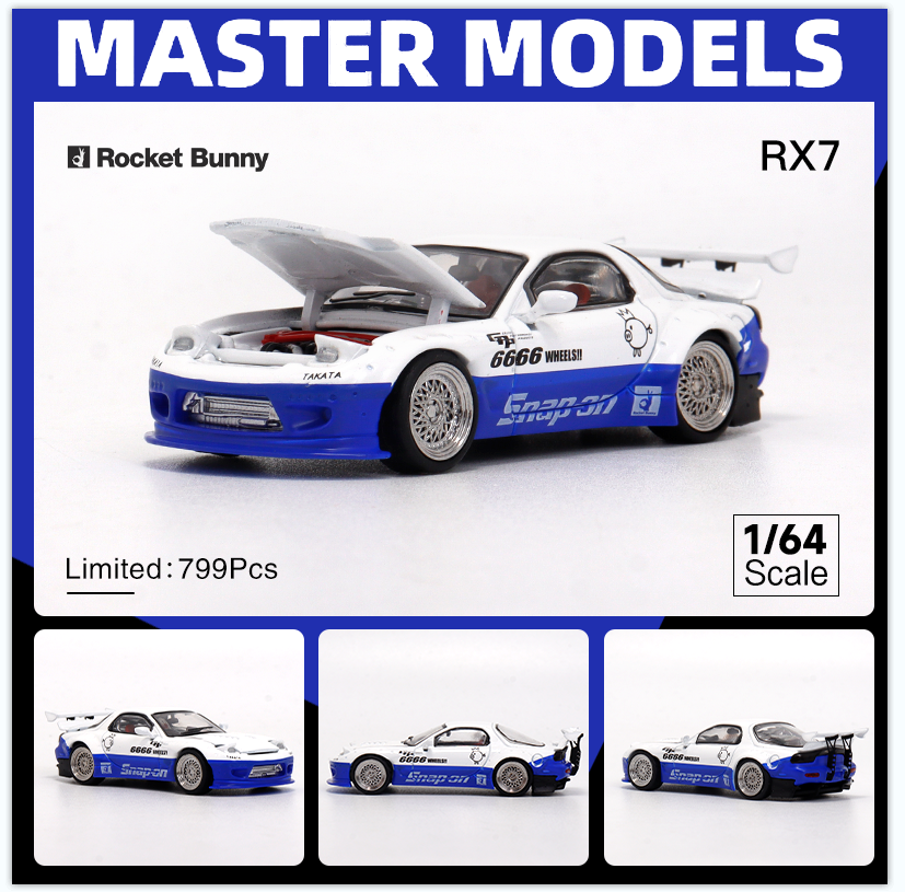 Mazda RX-7 Street Weapon 1:64 Scale