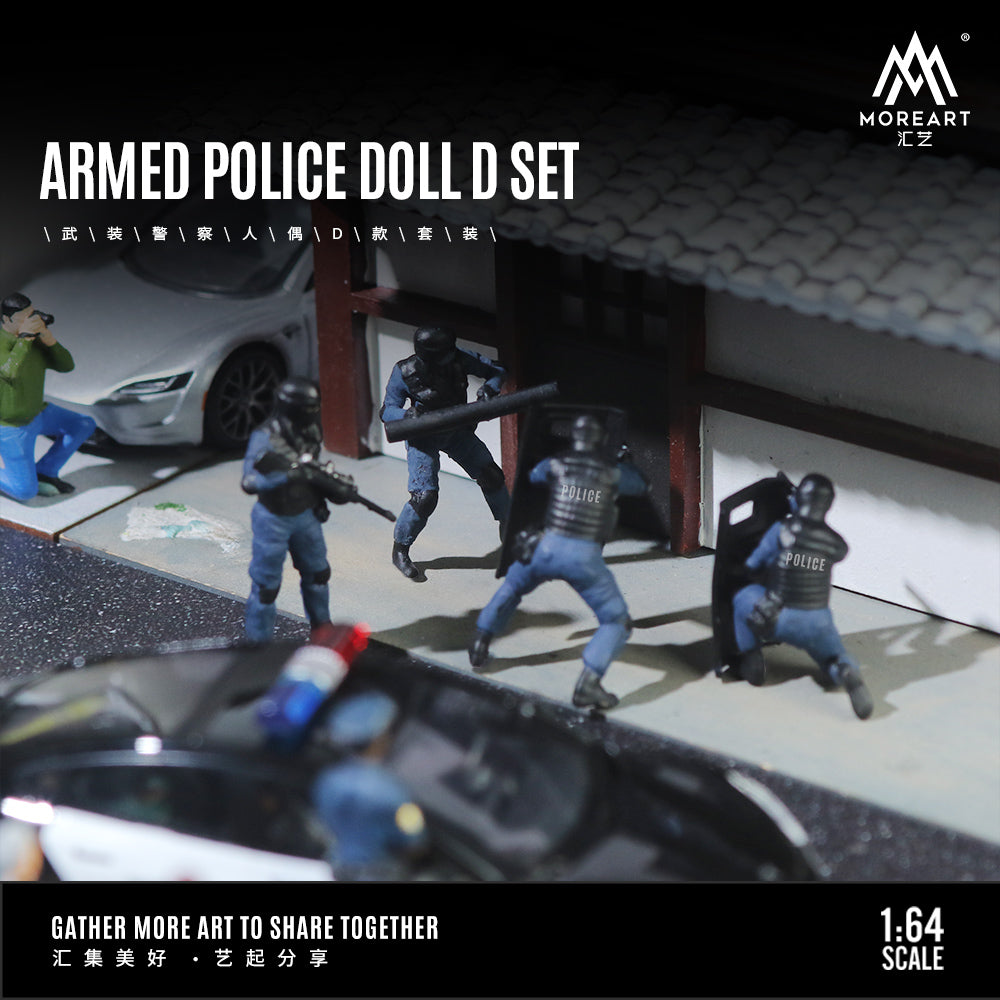 MOREART Armed Police Diorama 1:64