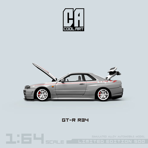 COOL ART GT-R R34 model