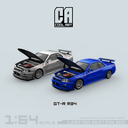 GT-R R34 model car