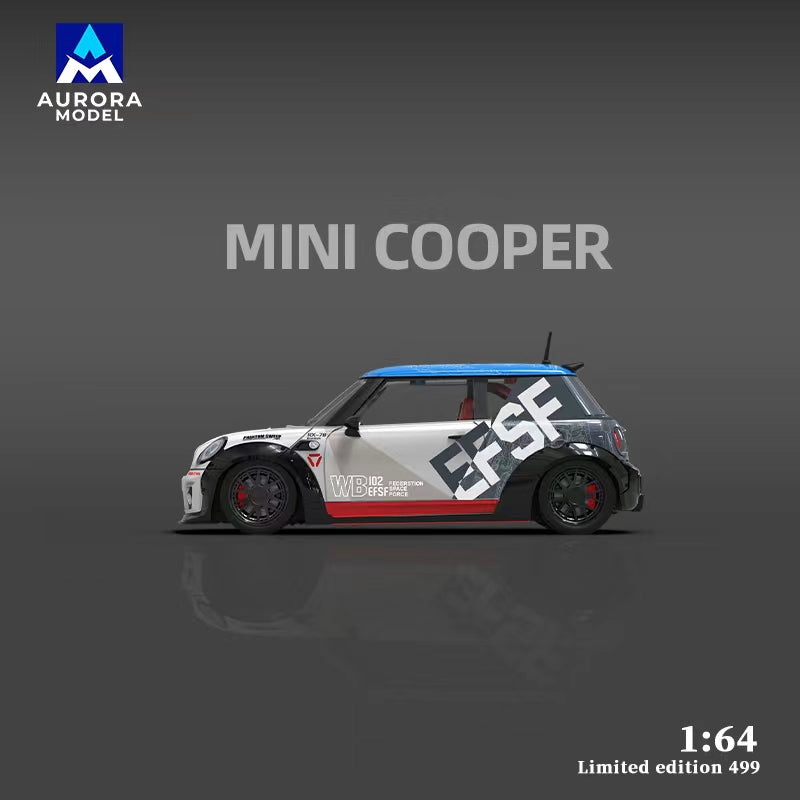 AURORA MODEL BMW Mini Cooper Gundam