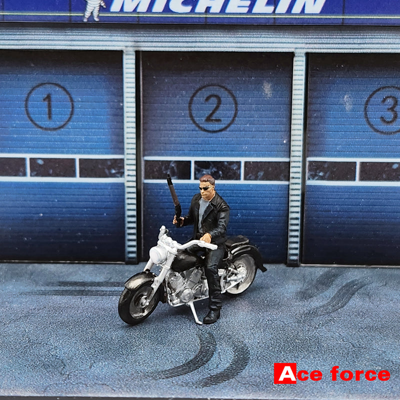 ACE FORCE Terminator Motorcycle Model