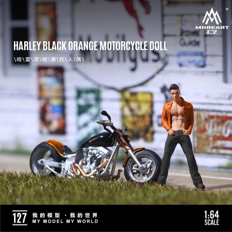 Mô hình diorama MOREART Harley-Davidson 1:64