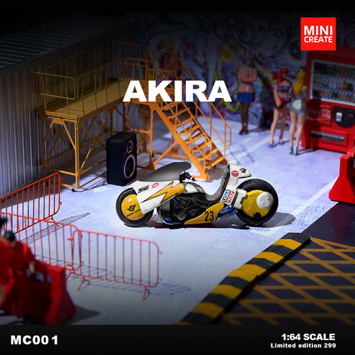 Diorama Akira Motorcycle Lightning Set MC001 tỉ lệ 1:64
