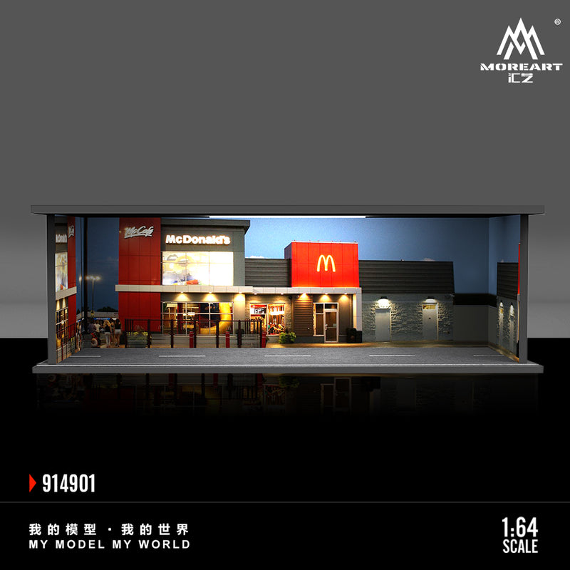 McDonald's Diorama MOREART 1:64