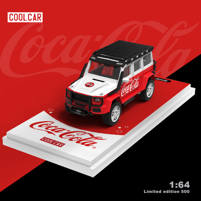 G550 Red and White Coke COOL CAR model