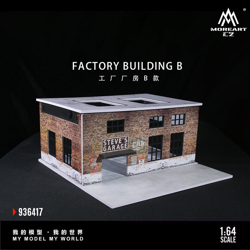 MOREART Factory Scene Diorama Model 1:64