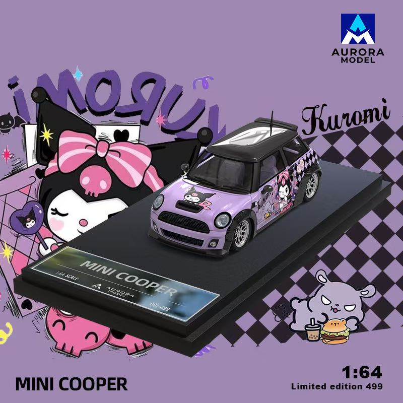 AURORA MODEL BMW Mini Chlomi single car 1:64