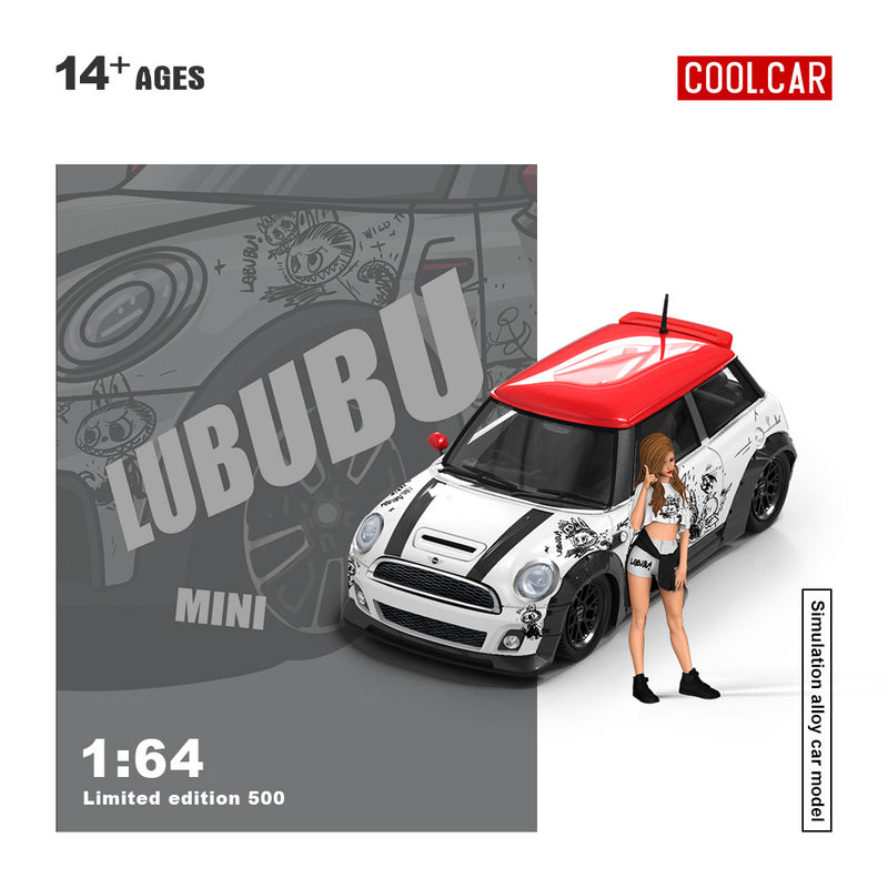 COOL CAR mini-LUBUBU-doll version model