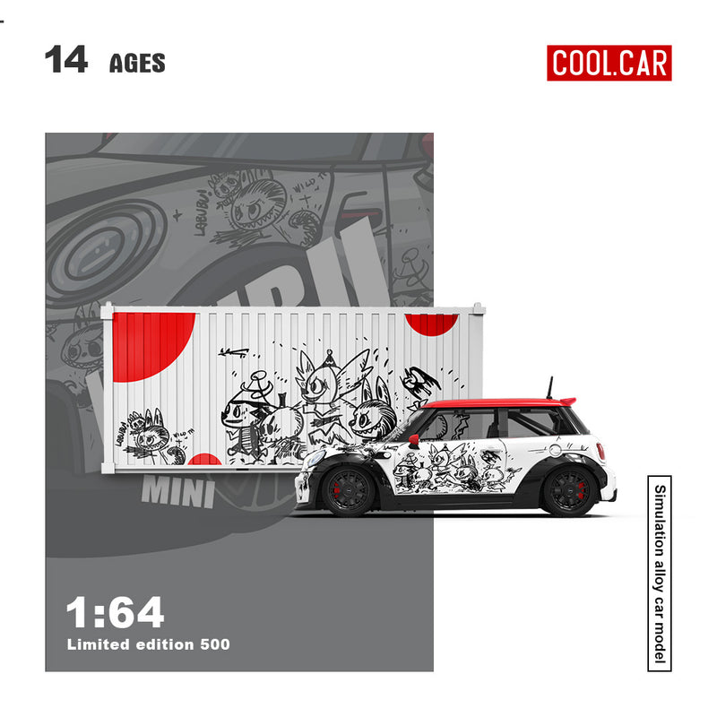 Mini Container Truck Model - LUBUBU