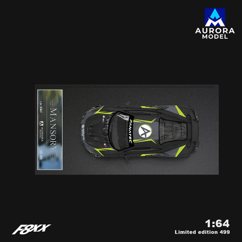 Front view of the AURORA MODEL Maserati F8XX (1:64 scale)