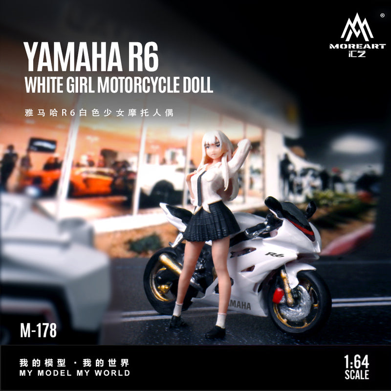 MOREART 1:64 Scale Yamaha R6 Diorama Model