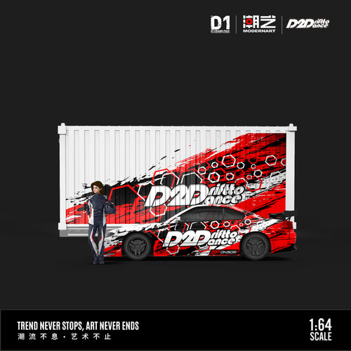 Container included with the SILVIA S15-D2D model set