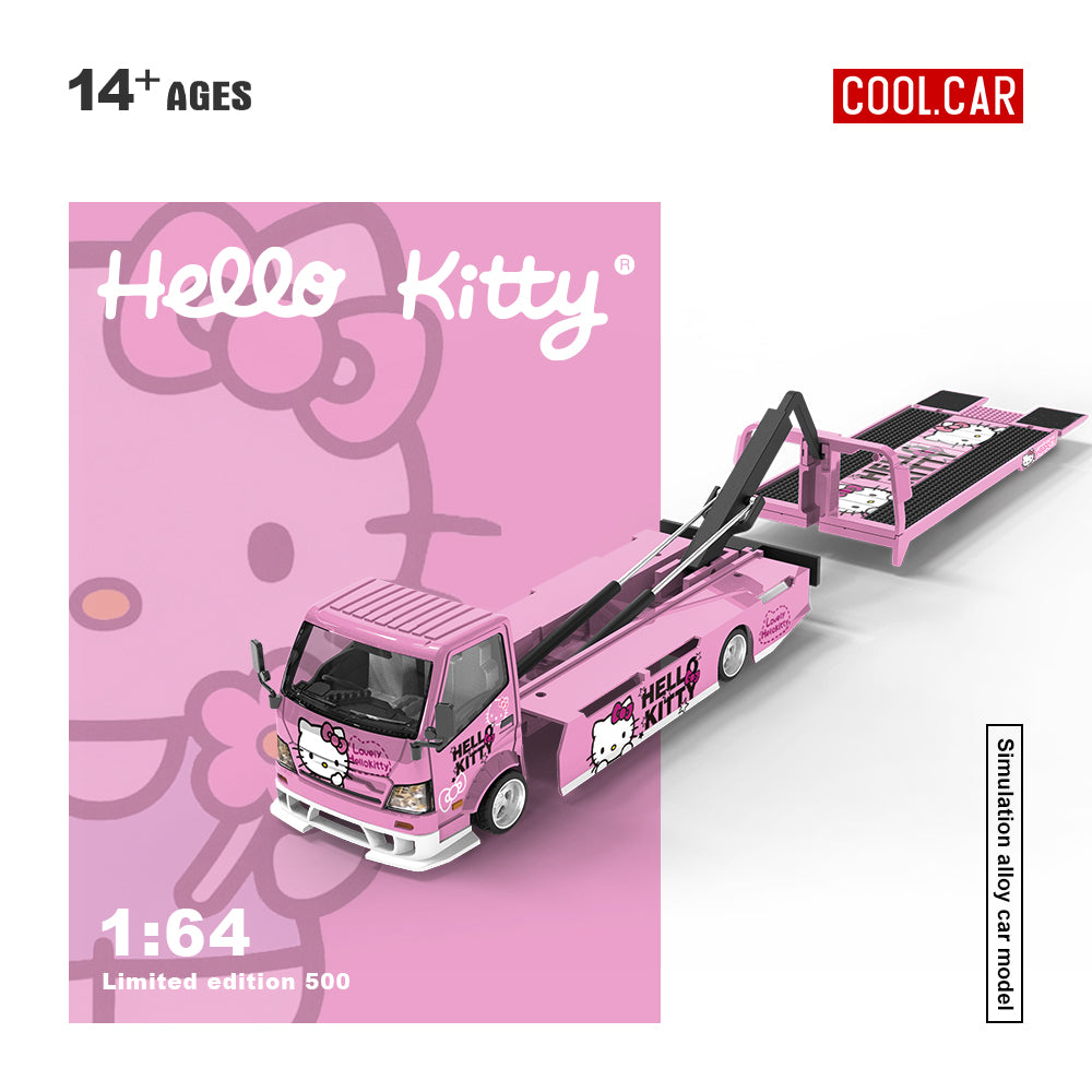 COOL CAR Hello Kitty tow truck